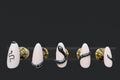 Press-on nails Nude serpent noir, peints à la main – Alkemia Studio